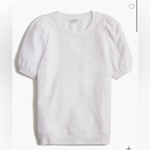 J.Crew Puff Short Sleeves Sweatshirt sz M